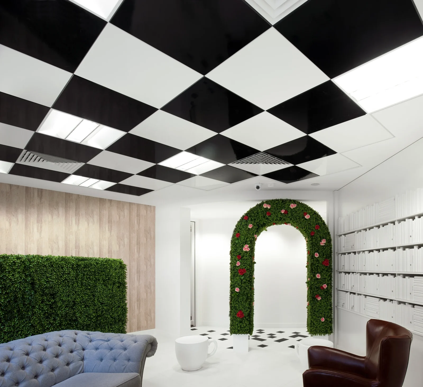 Wall-to-Wall and Square Tiles