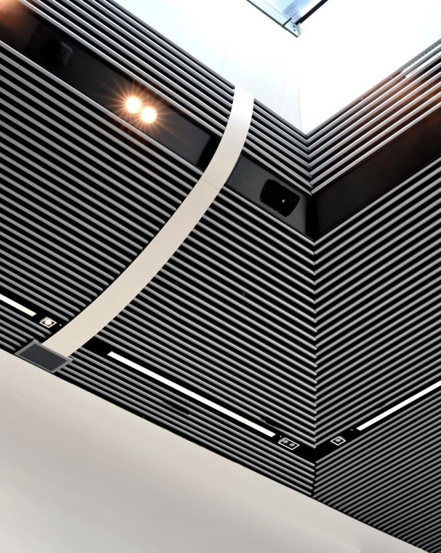 SAS750 Tubeline Linear Ceilings