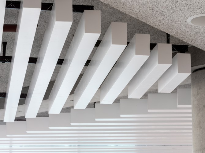 Linear Metal Ceilings | SAS