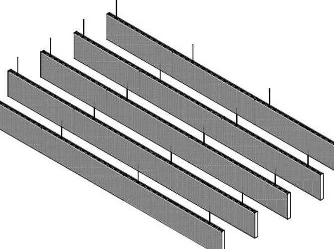 SAS600 Ceiling Rafts