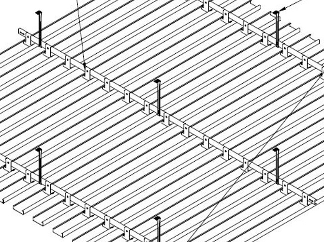 SAS600 Ceiling Rafts
