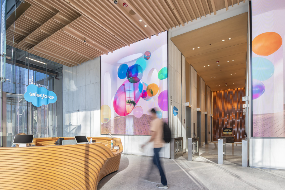 Salesforce Chicago Lobby Nick Ulivieri Photography WEB 5